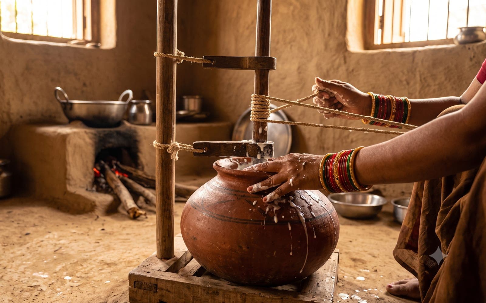 How Bilona Ghee is Made